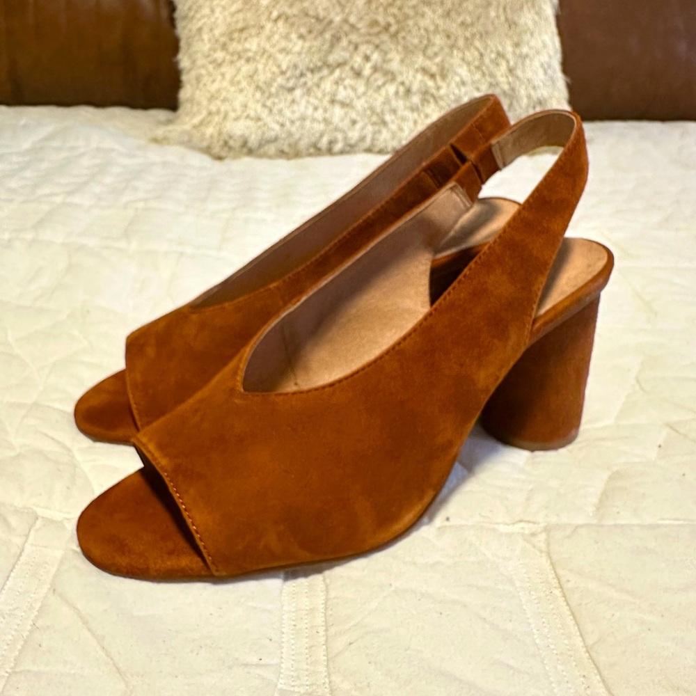 Madewell Alana slingback sandal heel